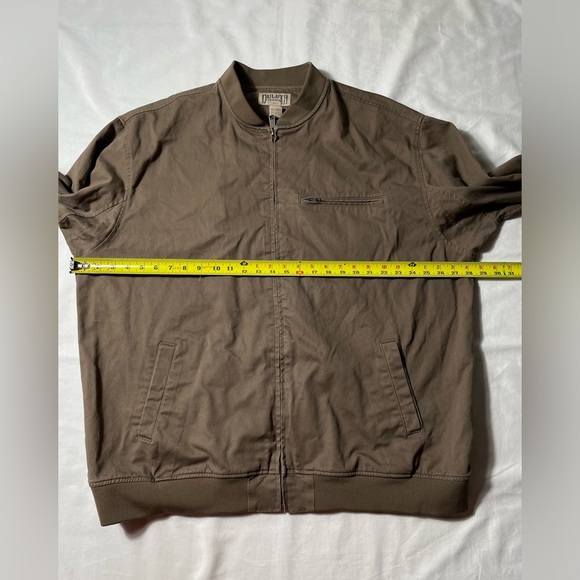 Duluth Trading Co Men's Canvas Full zip Work Jacket Brown Men’s Sz 2XL Tall - Picture 3 of 9